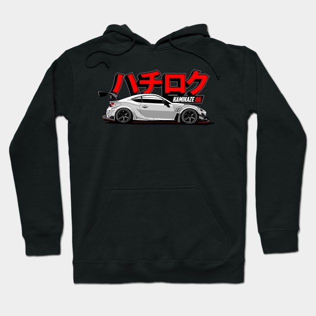 Kamikaze GT86 Hoodie by rizadeli